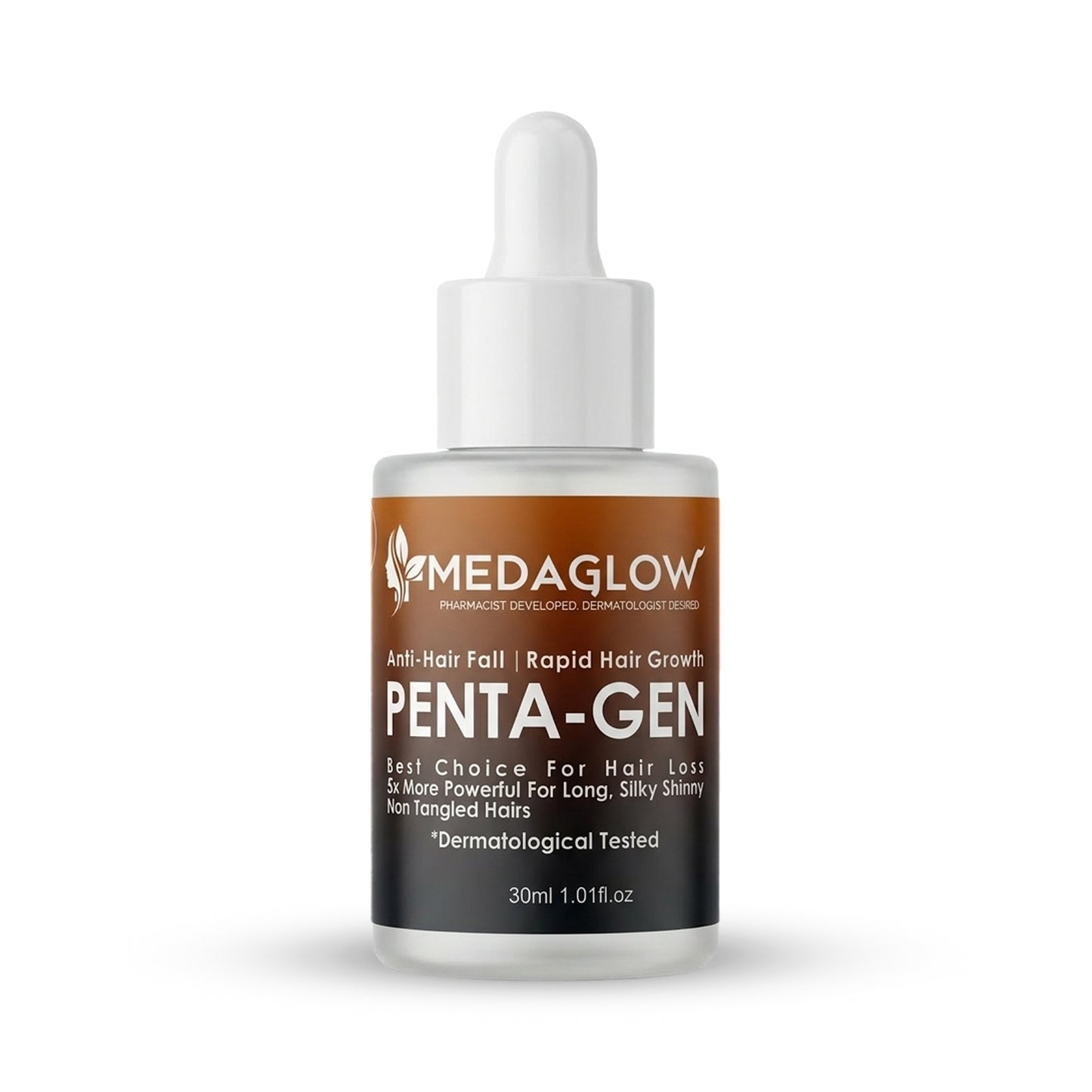PentaGen Anti-Hair Fall and Rapid Growth Hair Serum featuring Redensyl, Procapil, and Biotin for thicker hair, Hair Fall and hair growth serum 30ml