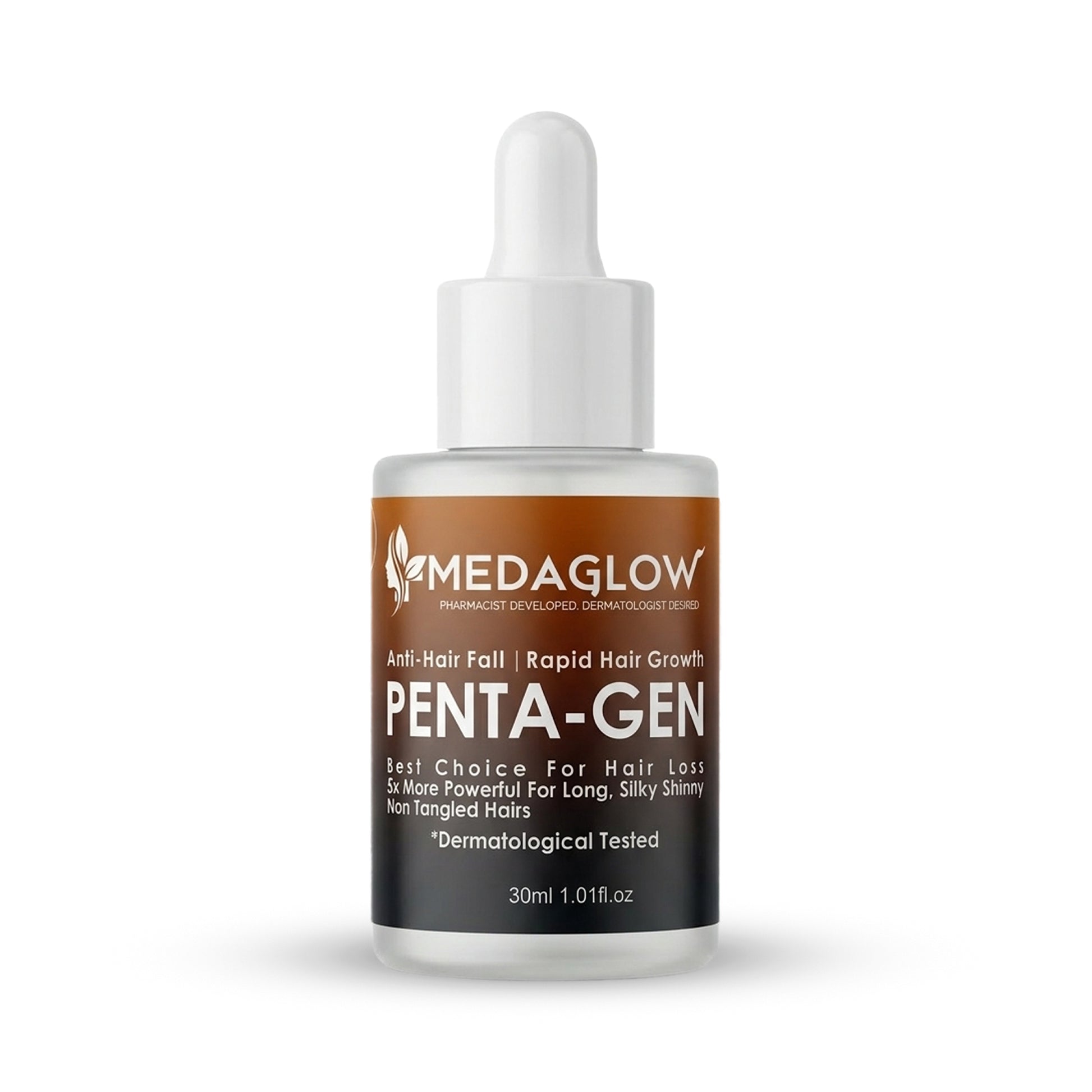 PentaGen Anti-Hair Fall and Rapid Growth Hair Serum featuring Redensyl, Procapil, and Biotin for thicker hair, Hair Fall and hair growth serum 30ml