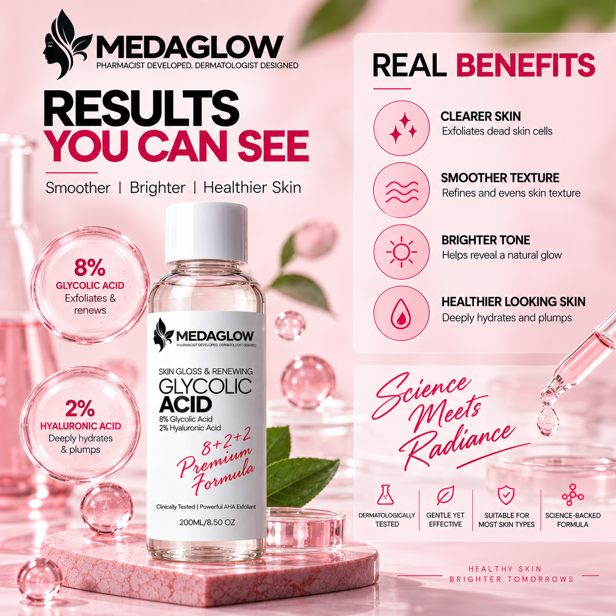 MEDAGLOW Skin Gloss & Renewing Toner