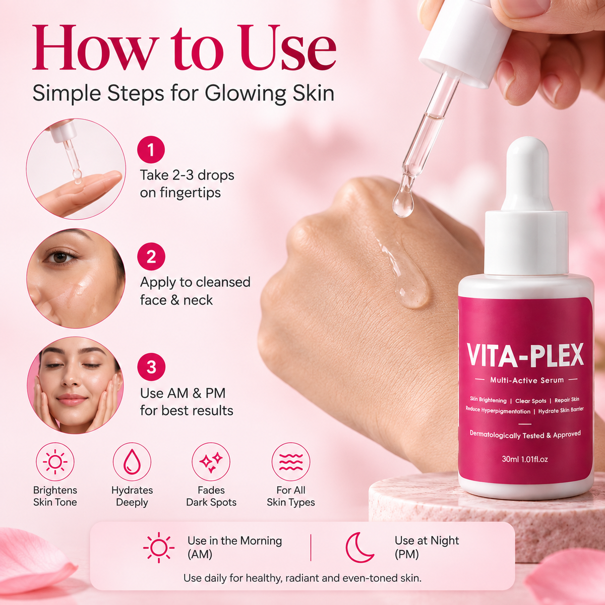 Vita Plex 6 Multi Active Serum For Brightening 30ml