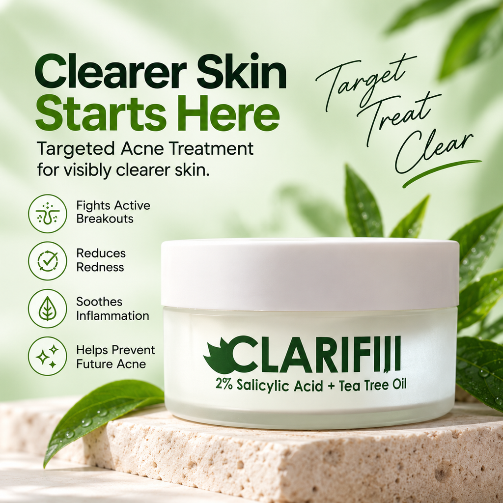 ClarifIII Anti Acne And Pimples Repairing Cream