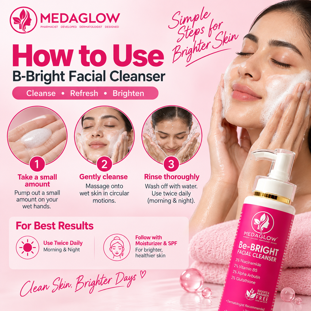 Be Bright Faical Cleanser | For Sensitive Skin Also