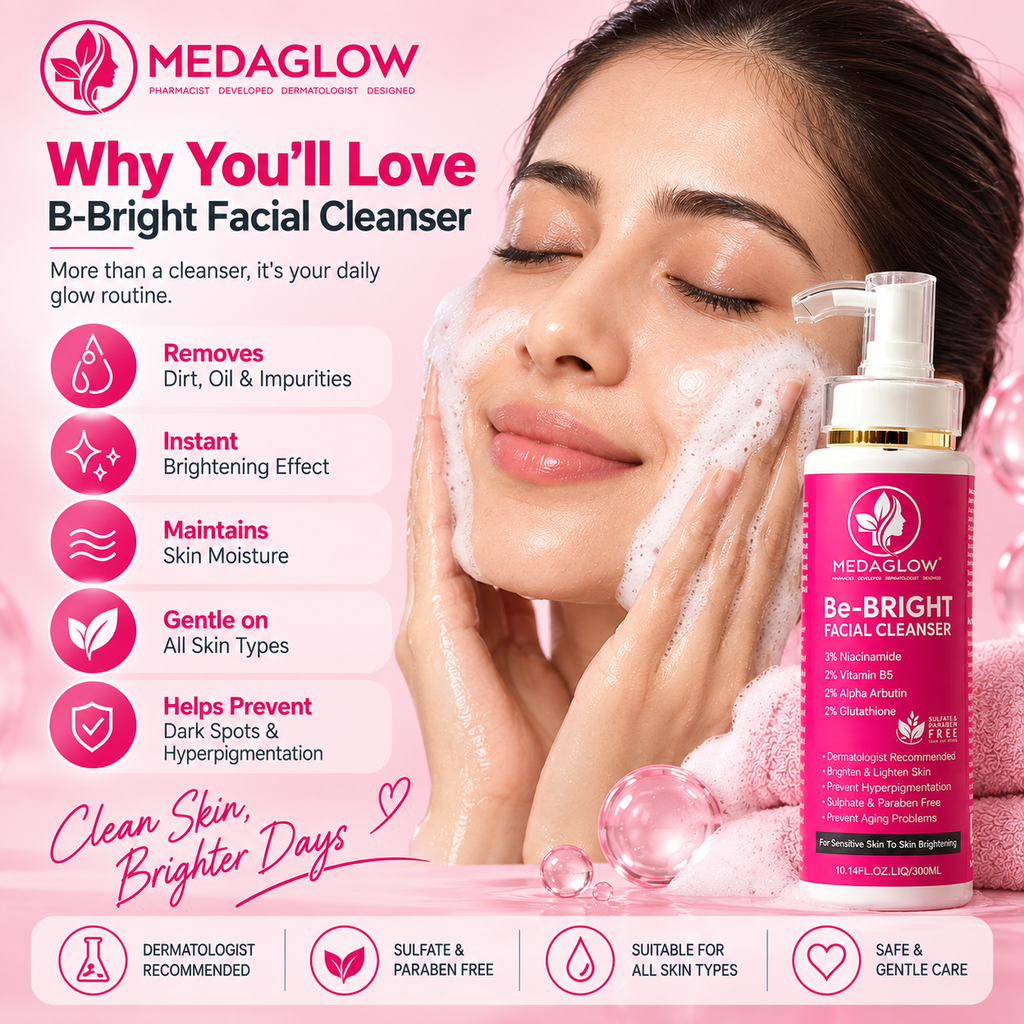 Be Bright Faical Cleanser | For Sensitive Skin Also