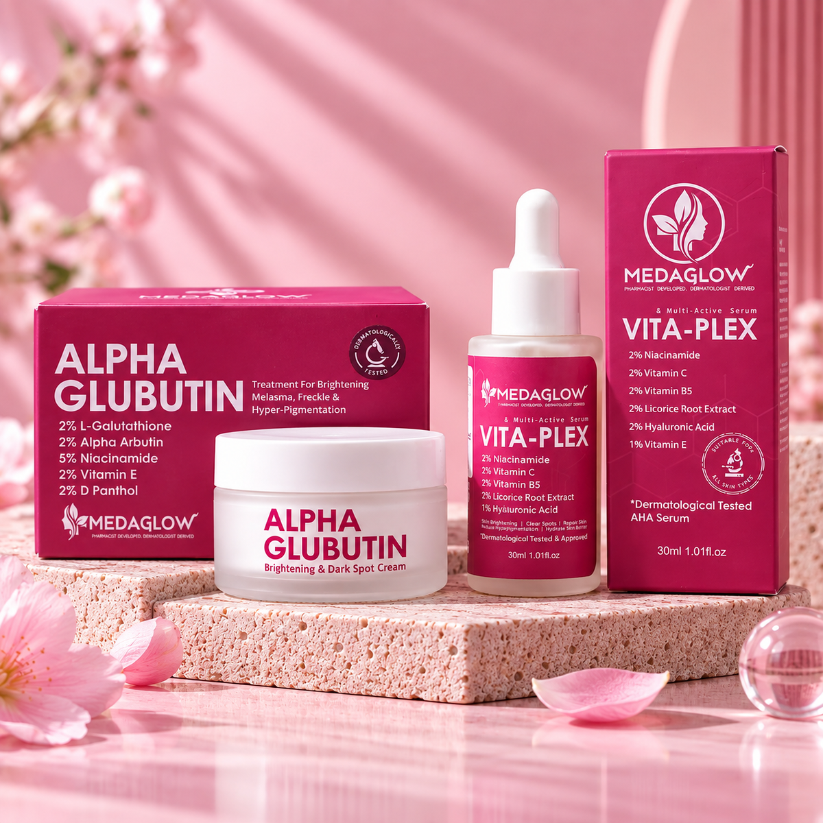 Medaglow Skin Brightening Night Routine
