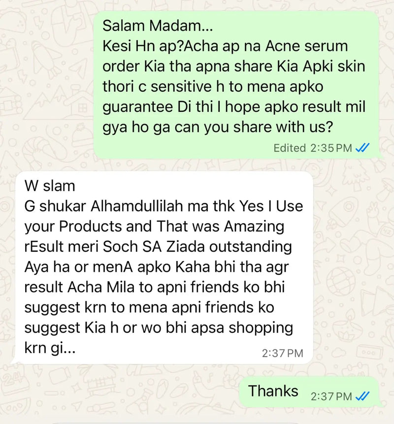Customer review 1